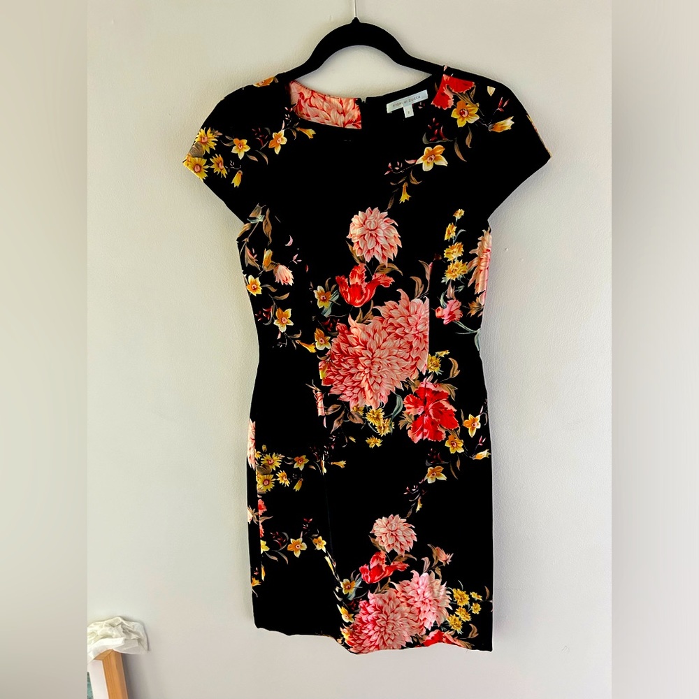 Fiori di Zucca 100% silk dress size 2